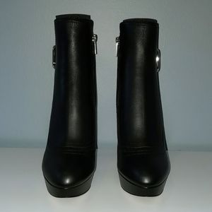 Jimmy Choo Women's Britney Leather Platform Bootie